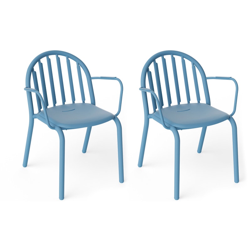 Fred's Karmstol 2-pack, Wave Blue