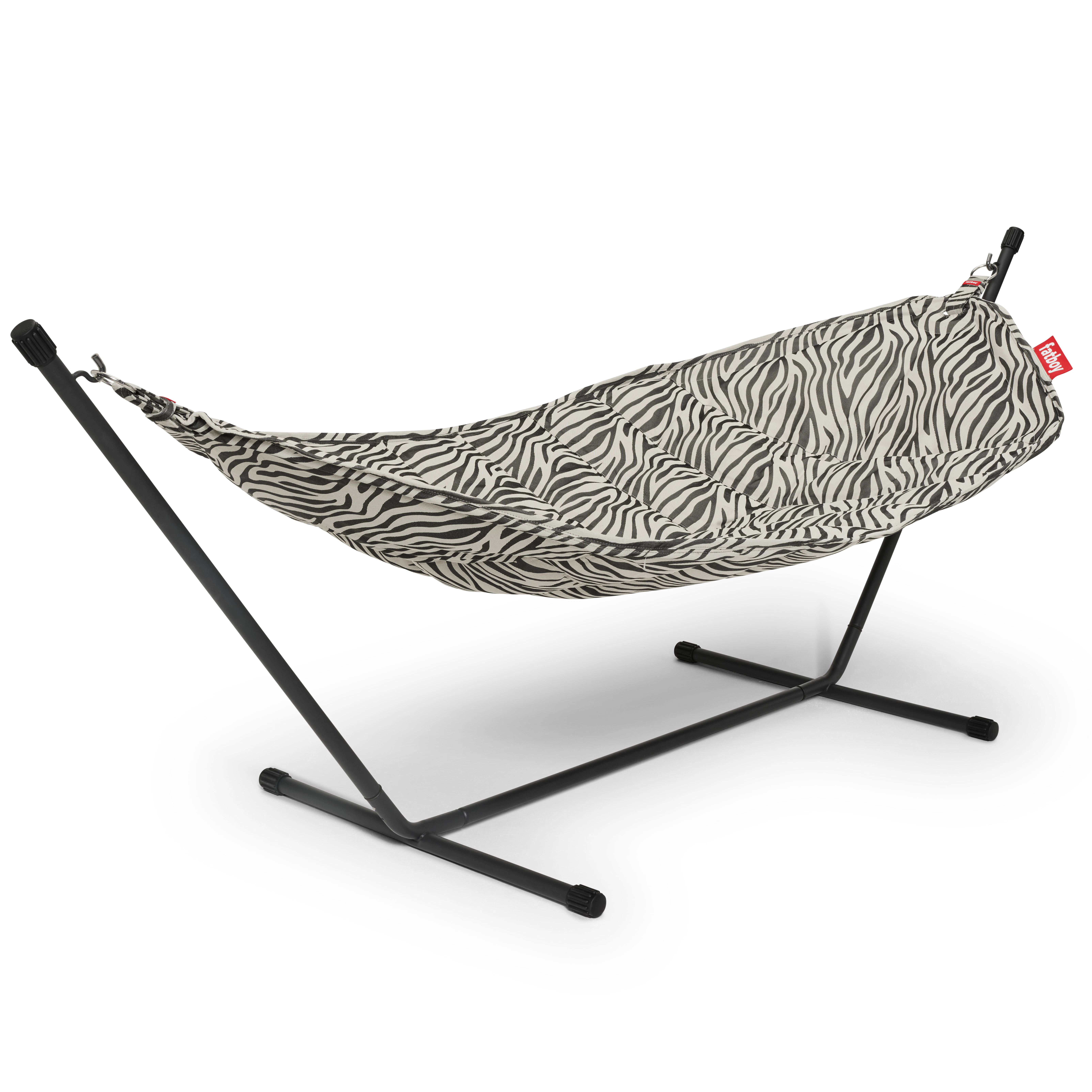 Fatboy Headdemock Superb H&auml;ngmatta Zebra Creme / Black - H&auml;ngmattor St&aring;l Zebra - 107488