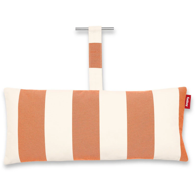 Headdemock Superb Kudde, Stripe Orange / Creme