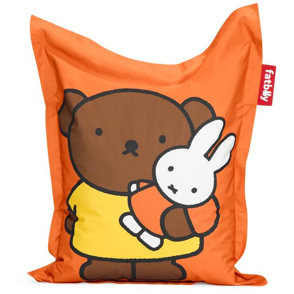 Fatboy Junior x Miffy / Boris Sitts&auml;ck Orange - Sitts&auml;ckar & Sittpuffar Nylon Orange - 107315