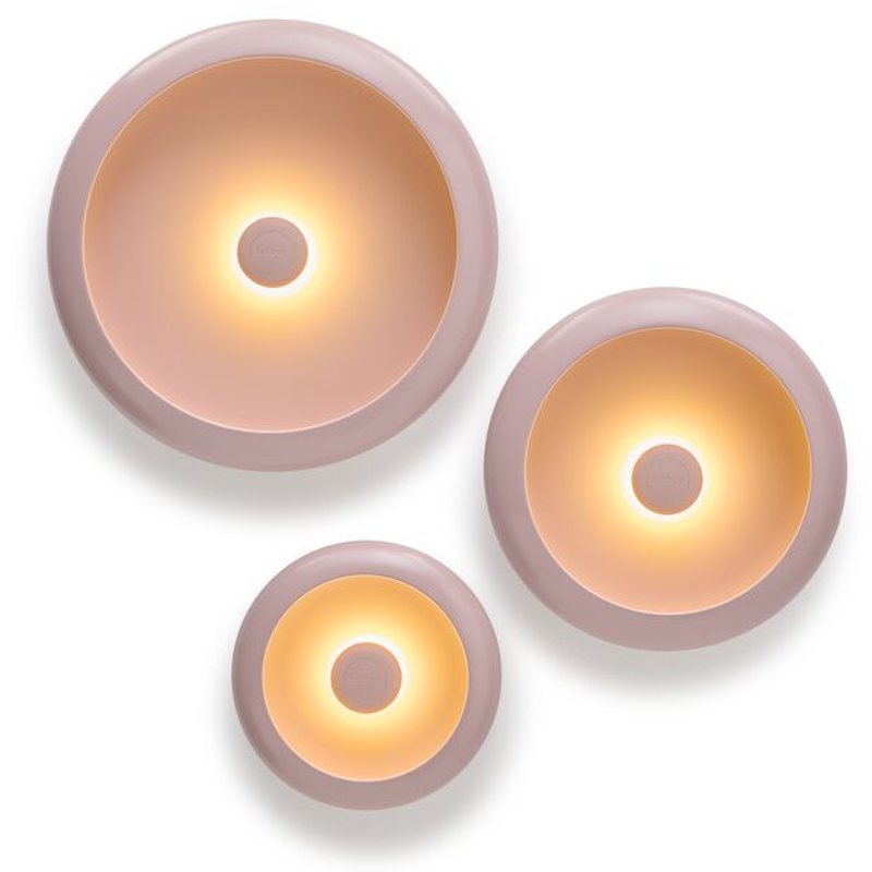 Oloha Trio Portabel Lampa, Soft Pink