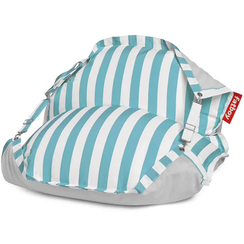 The Original Floatzac Flytande Sittsäck, Stripe Azure
