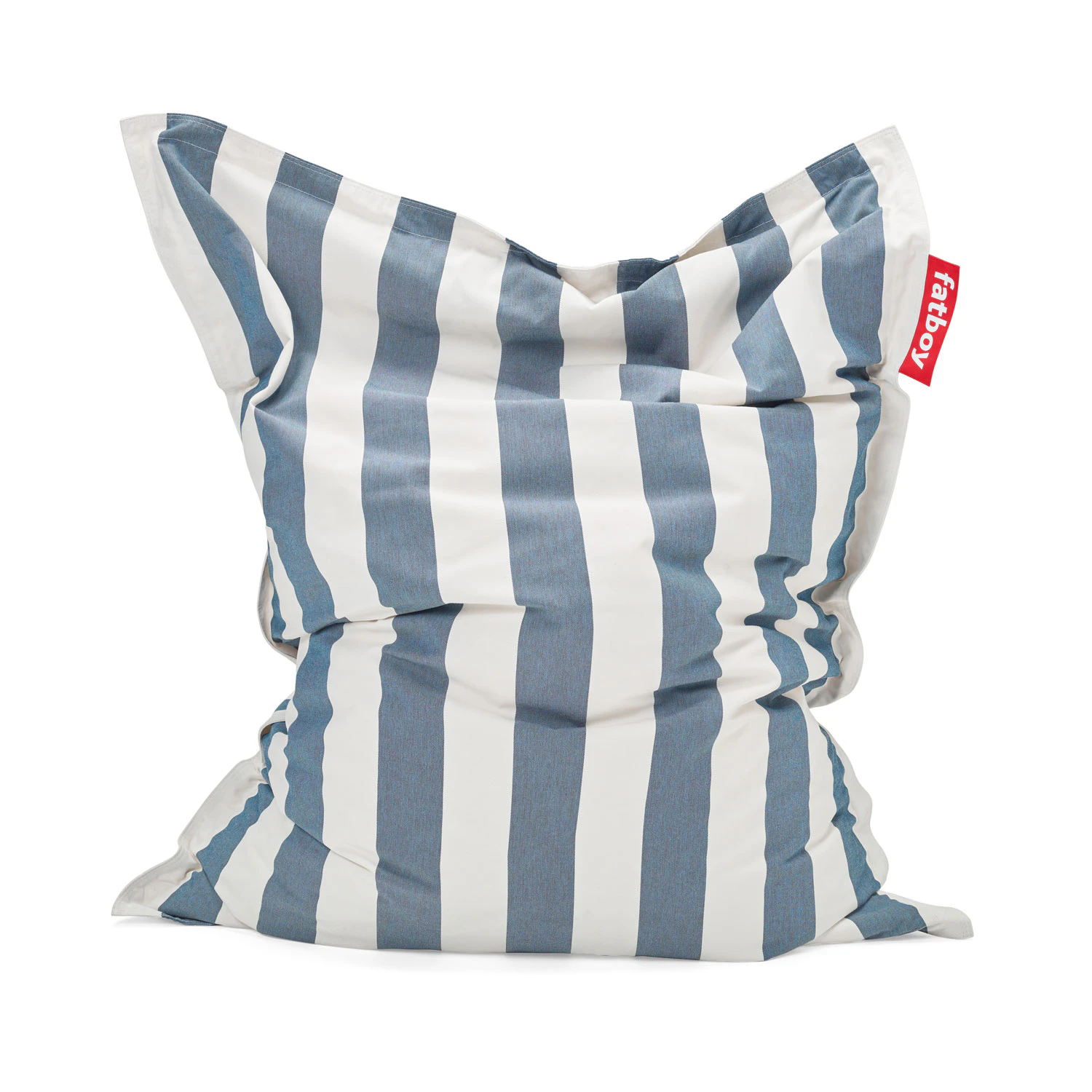 Fatboy Original Outdoor Sitts&auml;ck Stripe Ocean Blue - Fotpallar & Sittpuffar Eps Ocean Blue - 104558