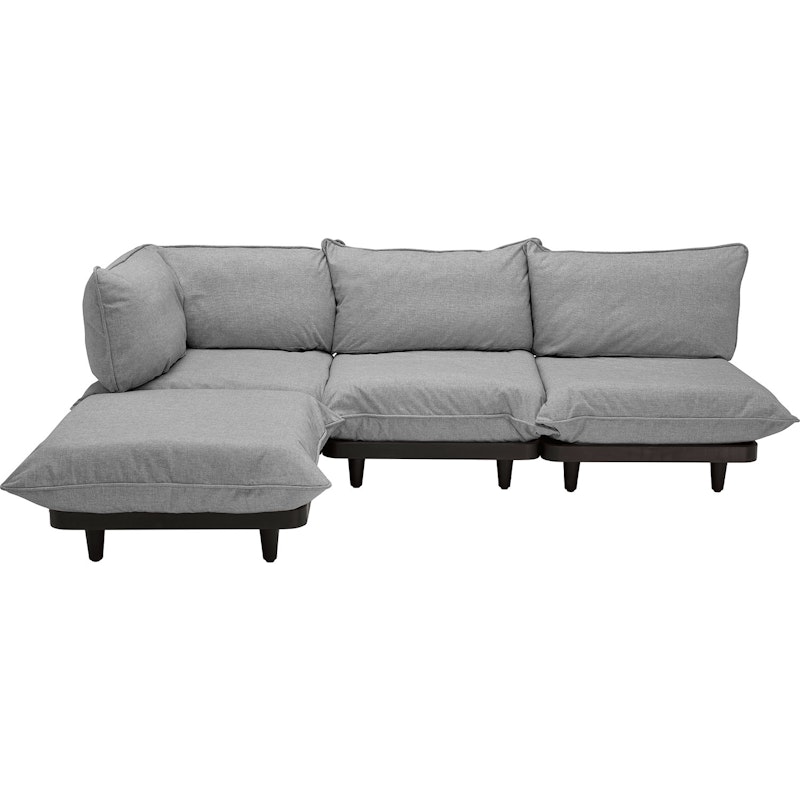 Paletti Modulsoffa 3-Sits Med Schäslong, Rock Grey