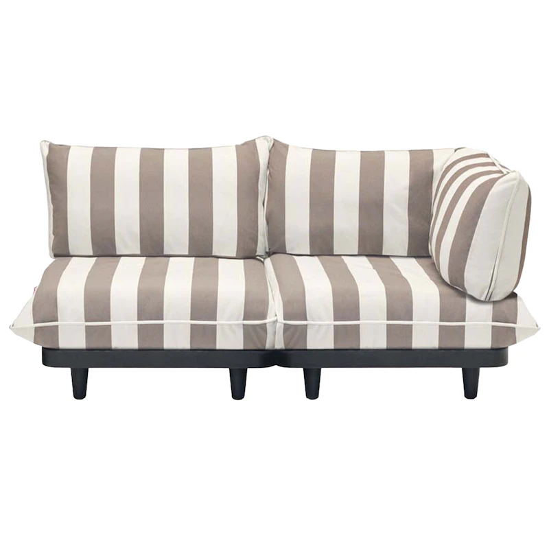 Paletti Modulsoffa 2-Sits, Stripe Cacao (Right)