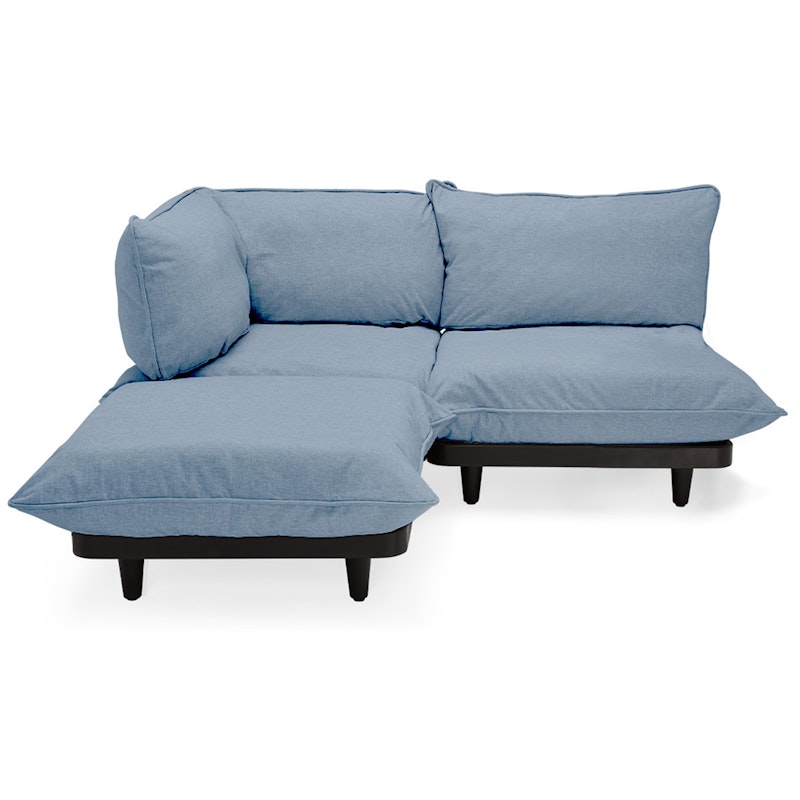 Paletti Modulsoffa 2-Sits Med Schäslong, Storm Blue