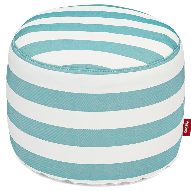 Point Outdoor Sittpuff Ø50 cm, Stripe Azure