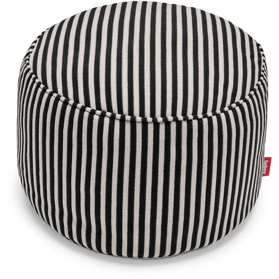 Fatboy Point Terry Sittpuff Svart / Creme - Sitts&auml;ckar & Sittpuffar Polyester Svart - 107253