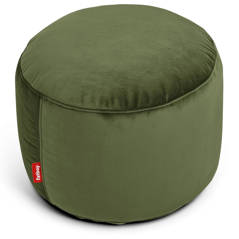 Point Velvet Recycled Sittpuff, Deep Green