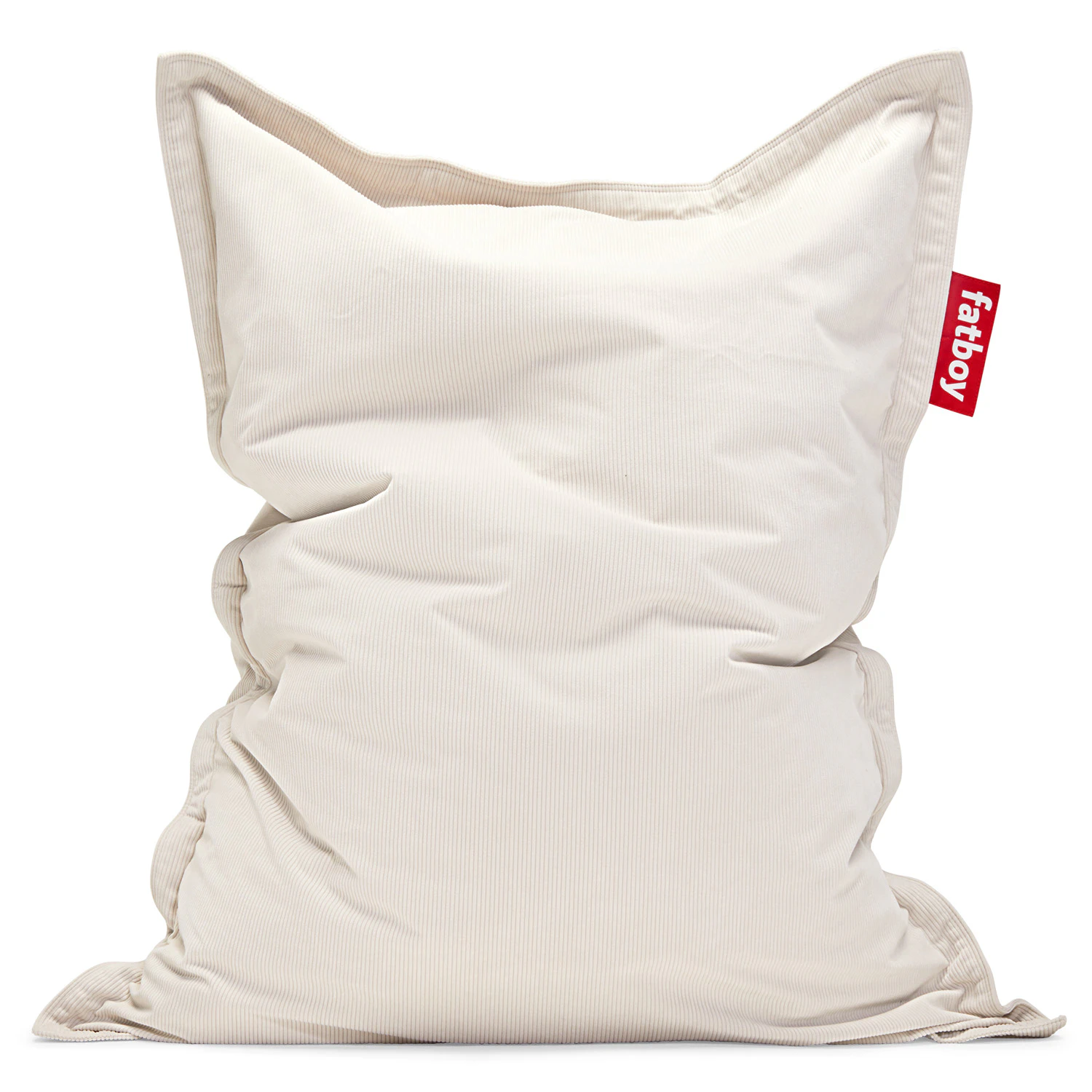 Fatboy Recycled Original Slim Cord Sitts&auml;ck Cream - Sitts&auml;ckar & Sittpuffar &Aring;tervunnen Polyester Cream - 105944
