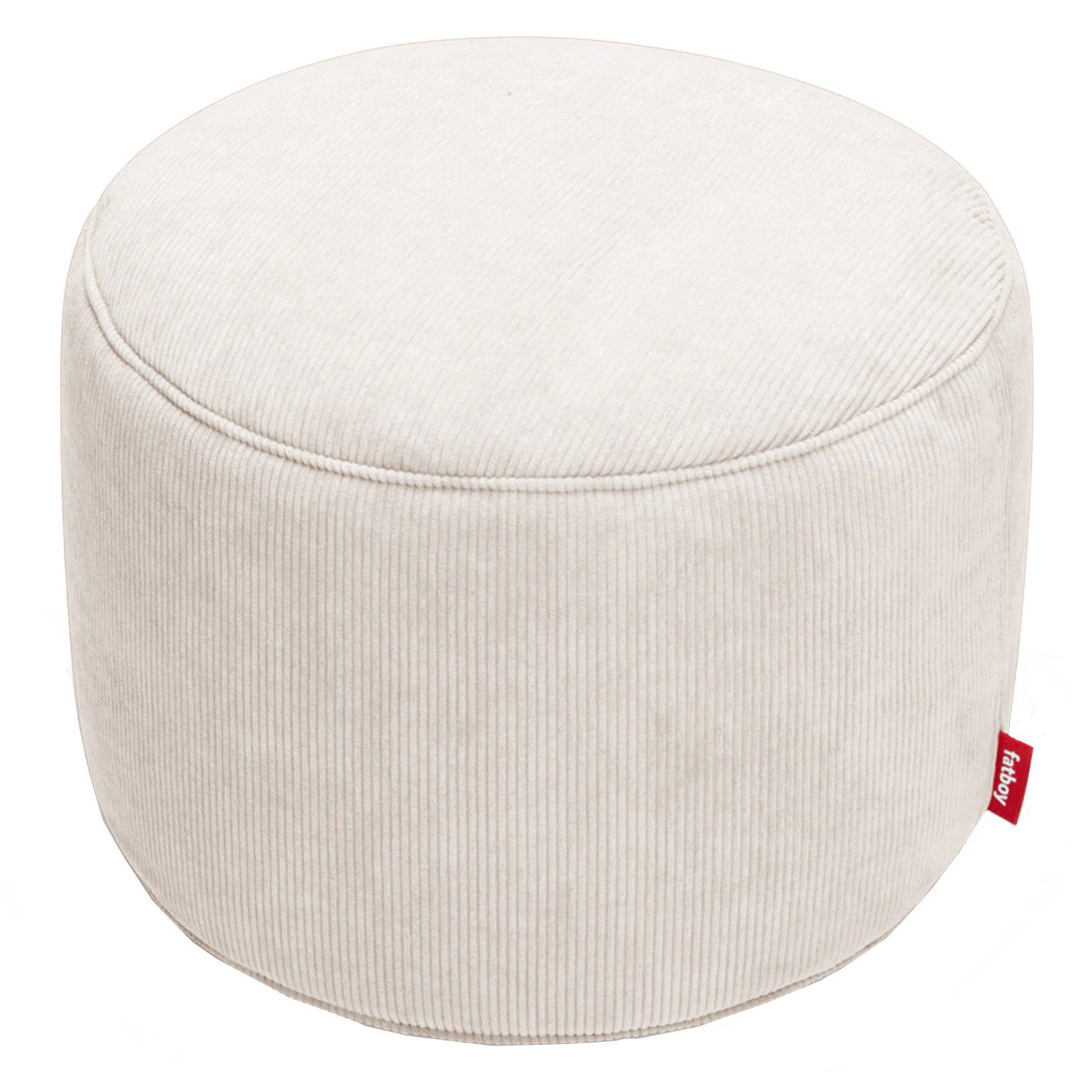 Fatboy Recycled Point Cord Sittpuff &Oslash;50 Cm Cream - Sitts&auml;ckar & Sittpuffar &Aring;tervunnen Polyester Cream - 106190