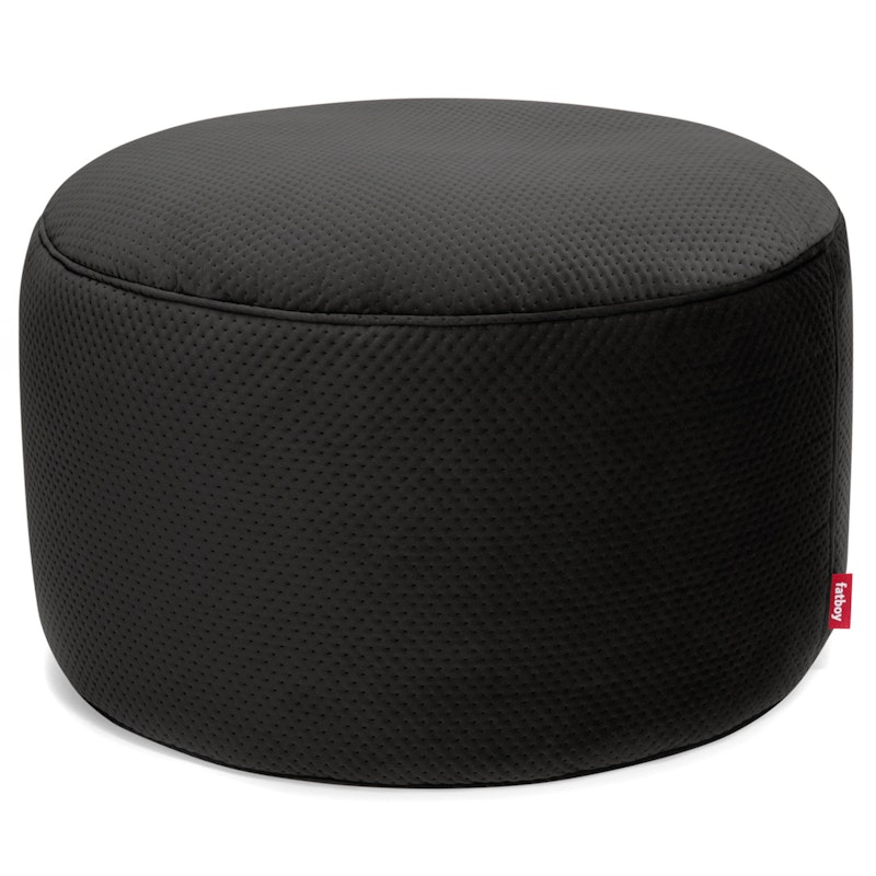 Recycled Point Royal Velvet Sittpuff Ø70 cm, Cave