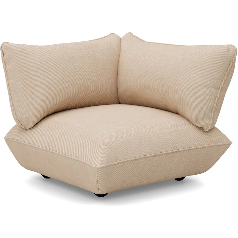 Sumo Right Cord Recycled Hörndel, Beige