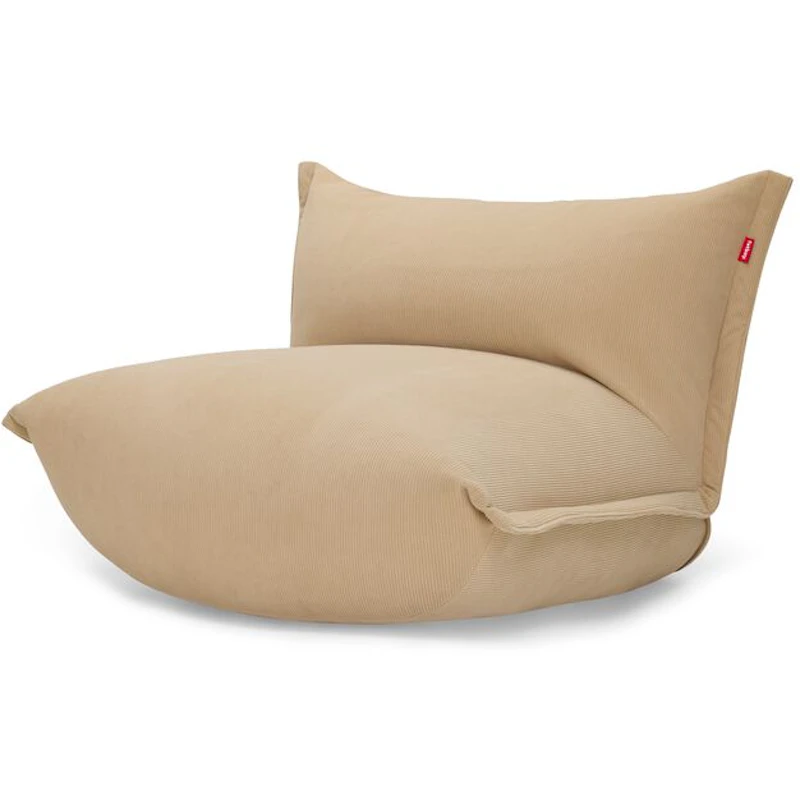 The BonBaron Slim Cord Recycled Loungestol, Beige