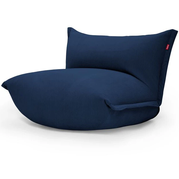Fatboy The Bonbaron Slim Cord Recycled Loungestol Deep Blue - F&aring;t&ouml;ljer Manchester Djupbl&aring; - 107476