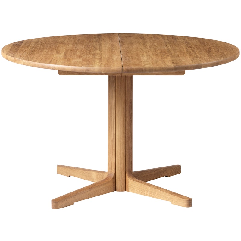 C69E Ry Matbord Ek, Ø120 cm