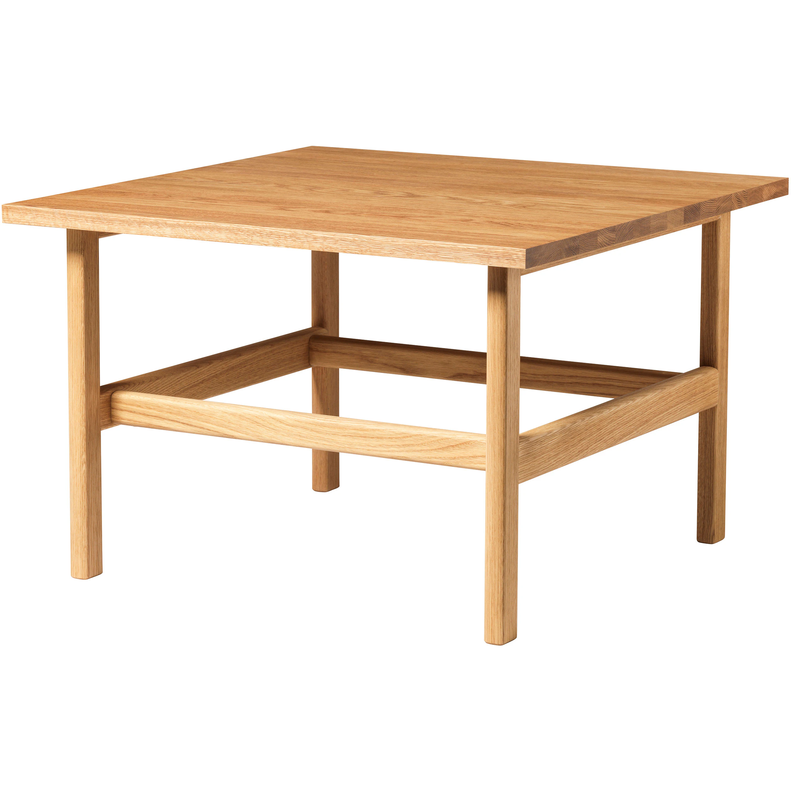 Fdb M&oslash;bler D33 Soffbord 80x80 Cm - Soffbord Massiv Ek Natural - D3301010105