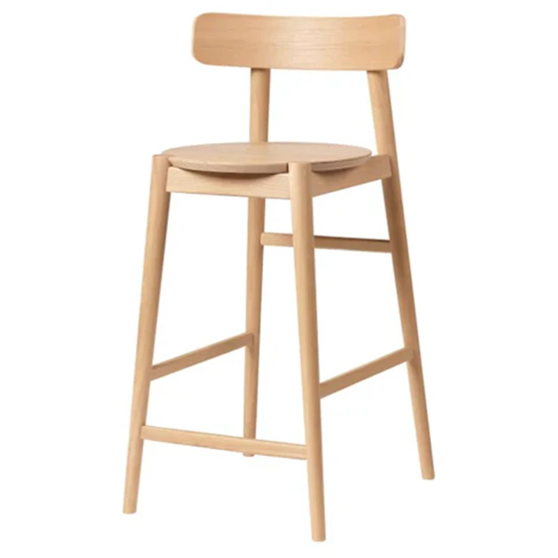 J185 Øst Barstol Ek, 65 cm