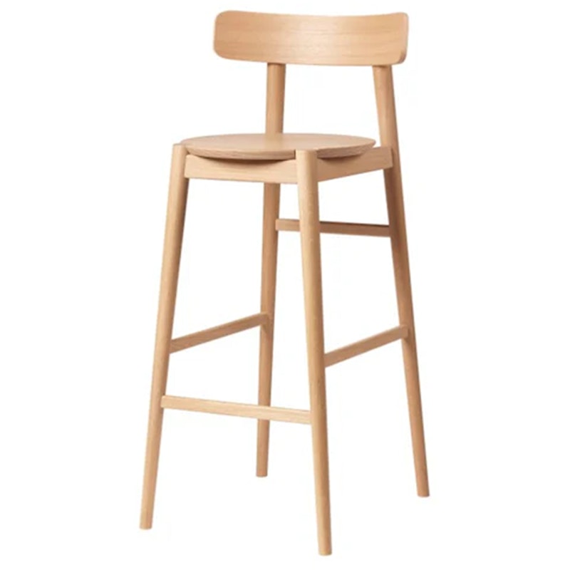 J184 Øst Barstol Ek, 75 cm