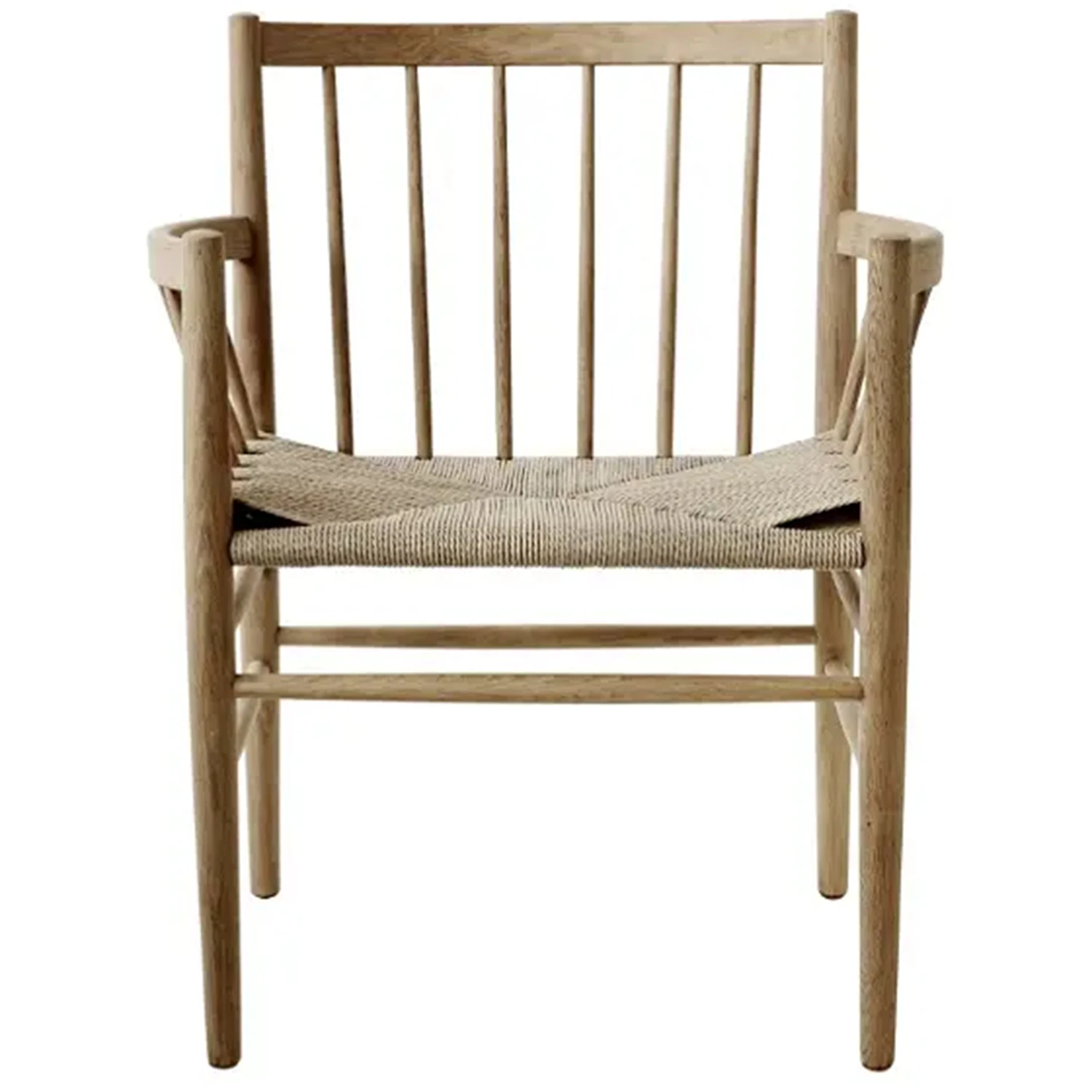 Fdb M&oslash;bler J81 Karmstol Lackerad - Stolar Ek Lackerad Ek - J81S30011302