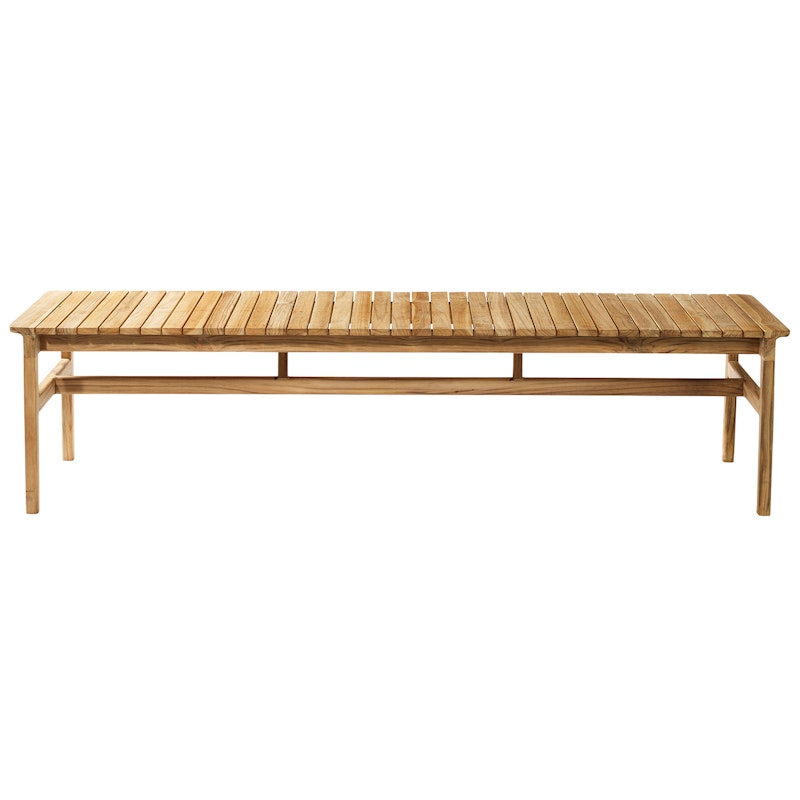 M10 Sammen Bänk Utomhus Teak, 50x185,5 cm