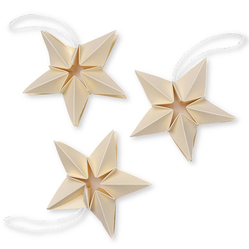 Amanda Paper Stars Juldekoration 3-pack, Off-white