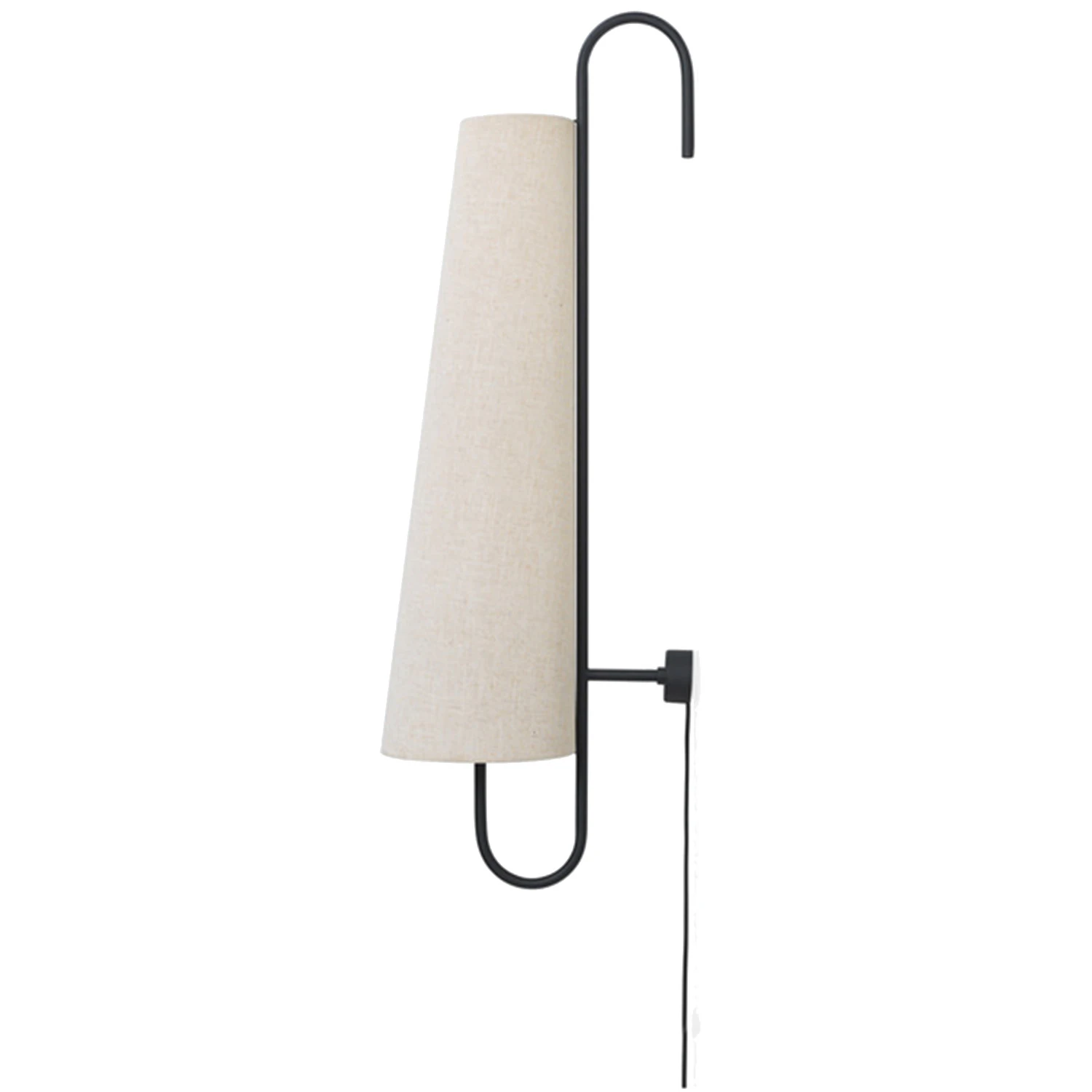 Ferm Living Ancora Vägglampa Natural/svart - Vägglampor Natural - 1104268244