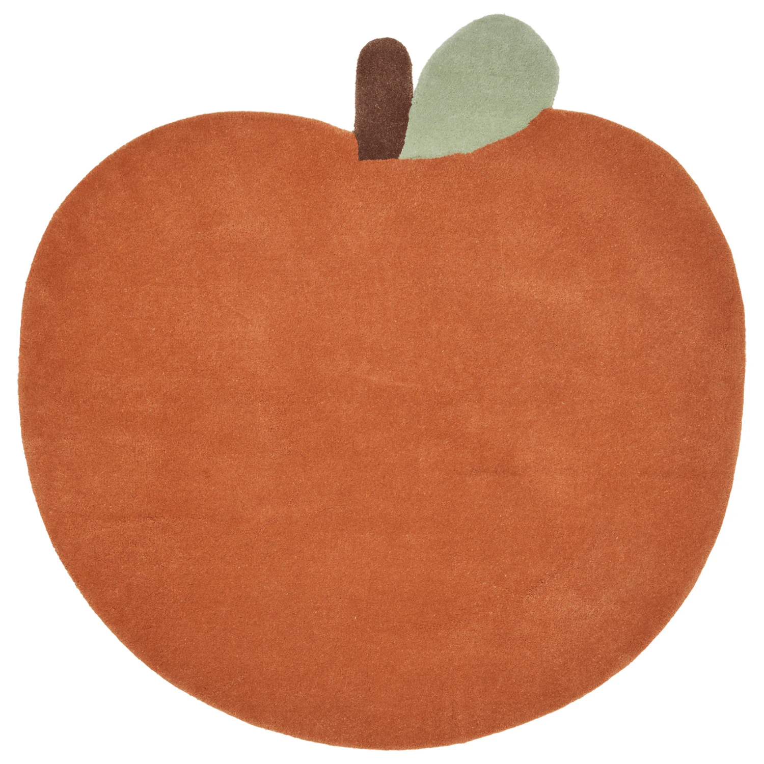 Ferm Living Apple Matta Brun - Barnmattor Bomull Brun - 1104272750