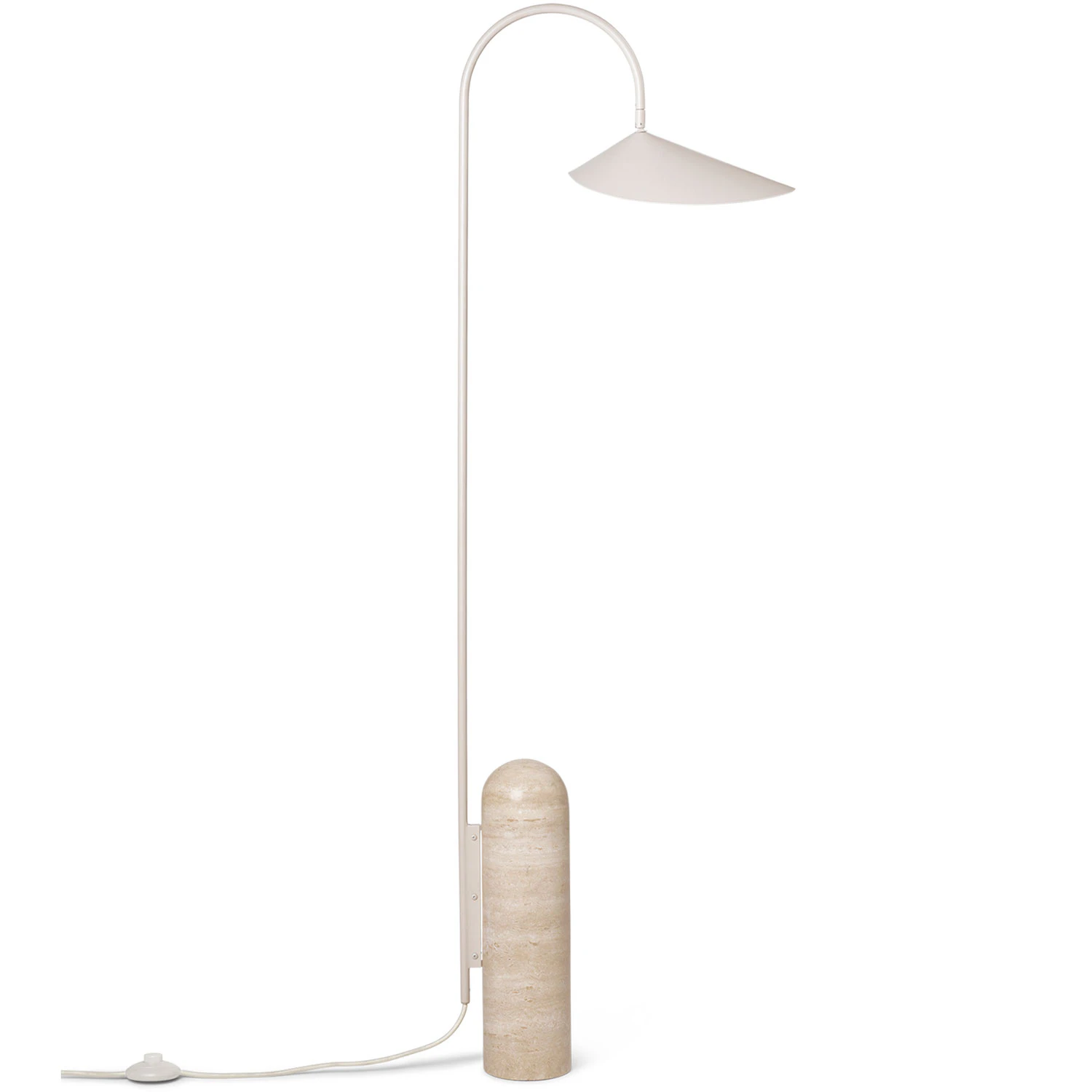 Ferm Living Arum Golvlampa Cashmere - Golvlampor Järn Cashmere - 110167693
