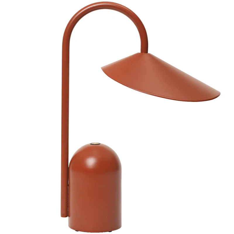 Arum Portabel Lampa, Oxide Red