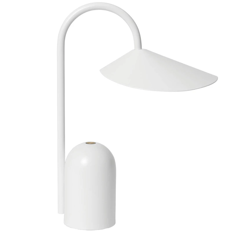 Arum Portabel Lampa, Vit