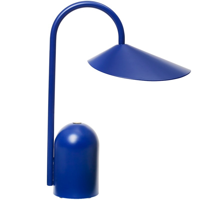 Arum Portable Bordslampa 30 cm, Klarblå