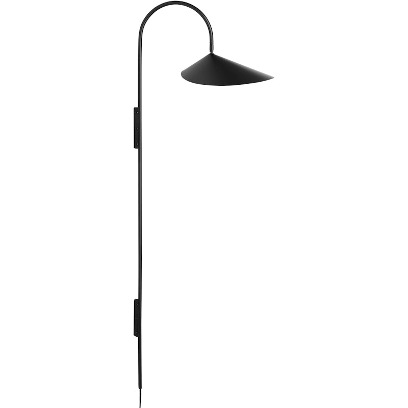 Arum Swivel Vägglampa 127 cm, Svart