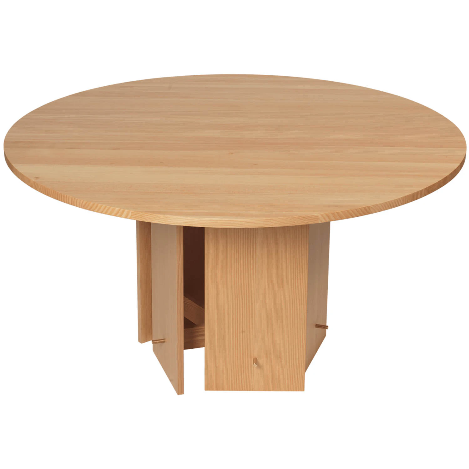 Ferm Living Aukko Bord &Oslash;140 Cm H75 Cm - Matbord & Barbord Douglas Fir - 1104271164