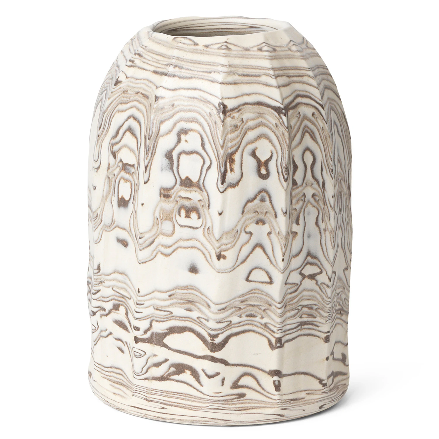 Ferm Living Blend Vas Natur 20 Cm - Vaser Stengods Natural - 1104268179