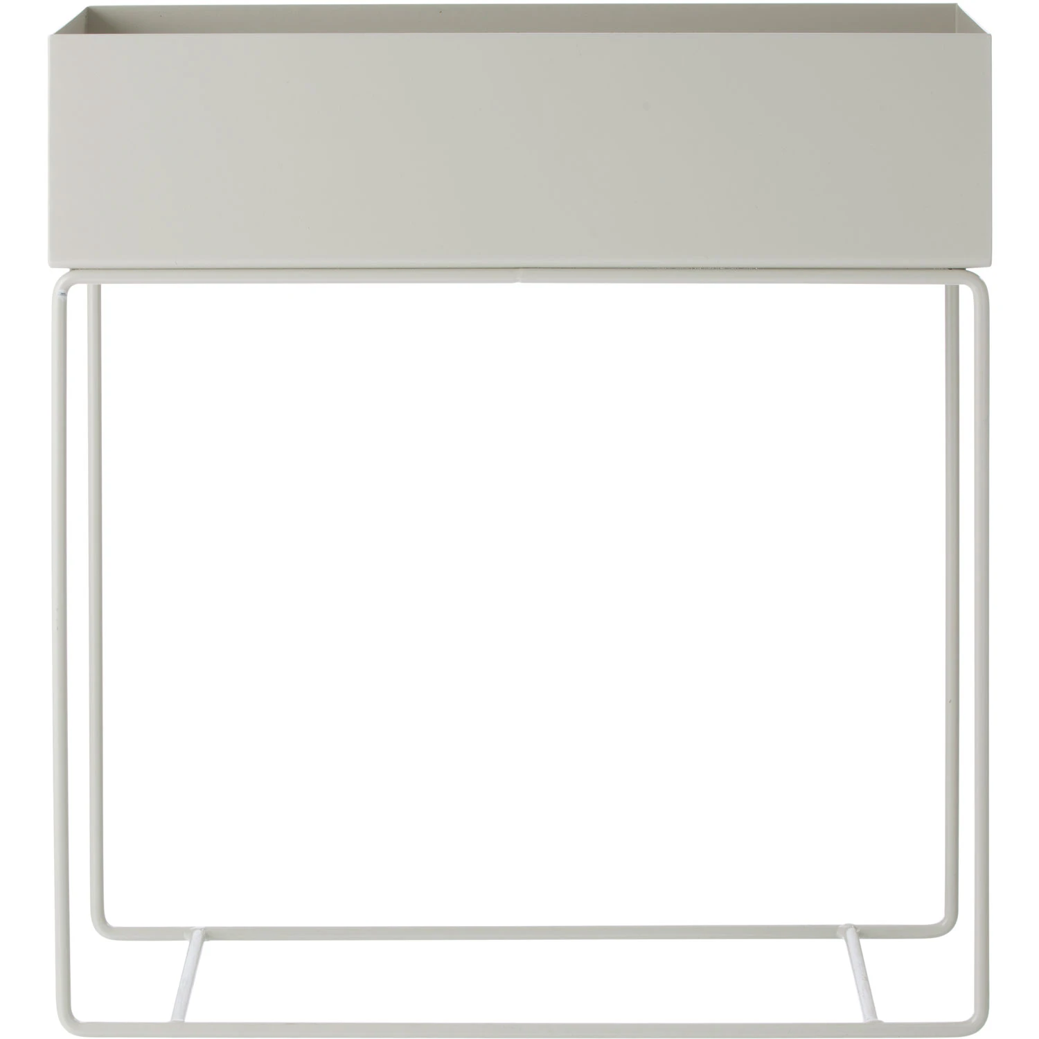 Ferm Living Plant Box Bloml&aring;da 60x65 Cm Ljusgr&aring; - Krukor St&aring;l Ljusgr&aring; - 3217