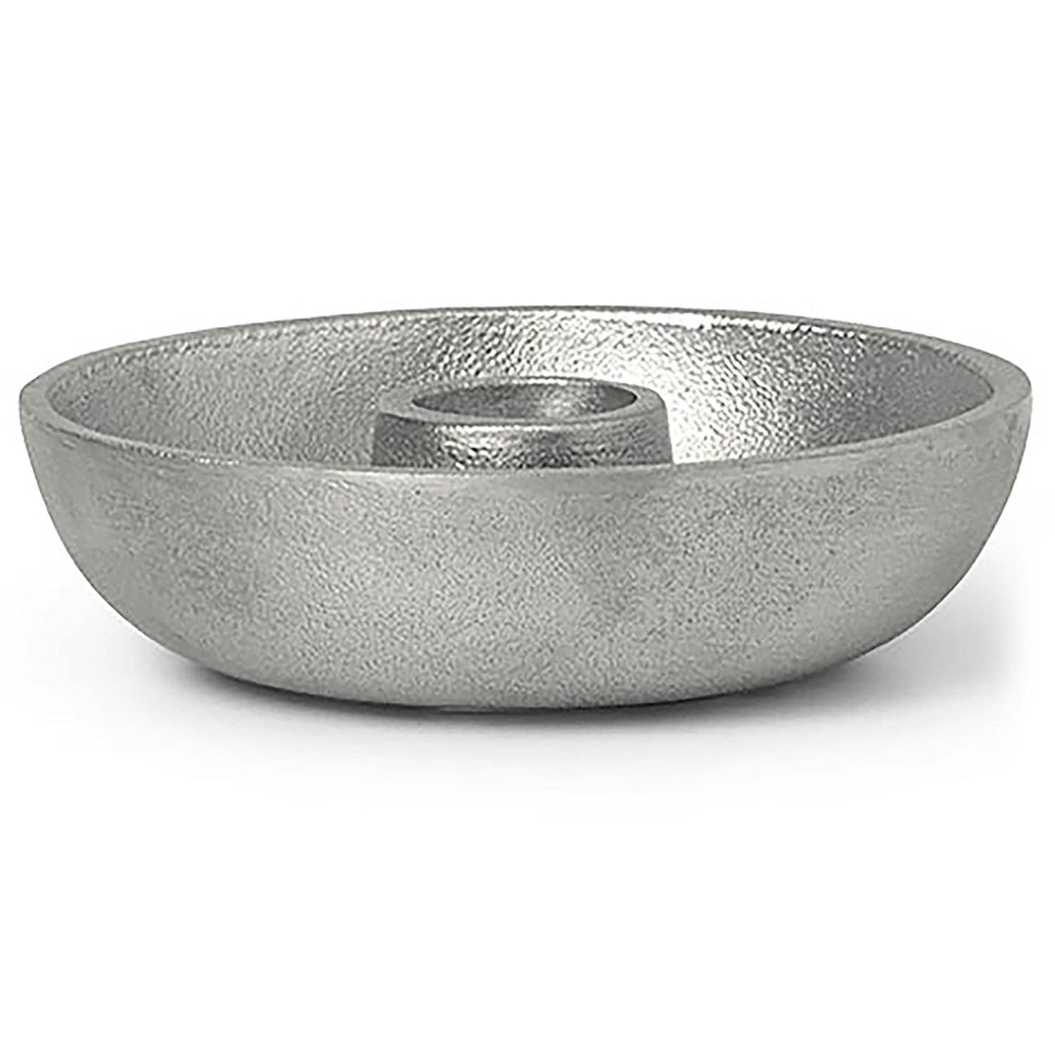 Ferm Living Bowl Single Ljusstake Aluminium - Ljusstakar Gjuten Aluminium - 1104264507