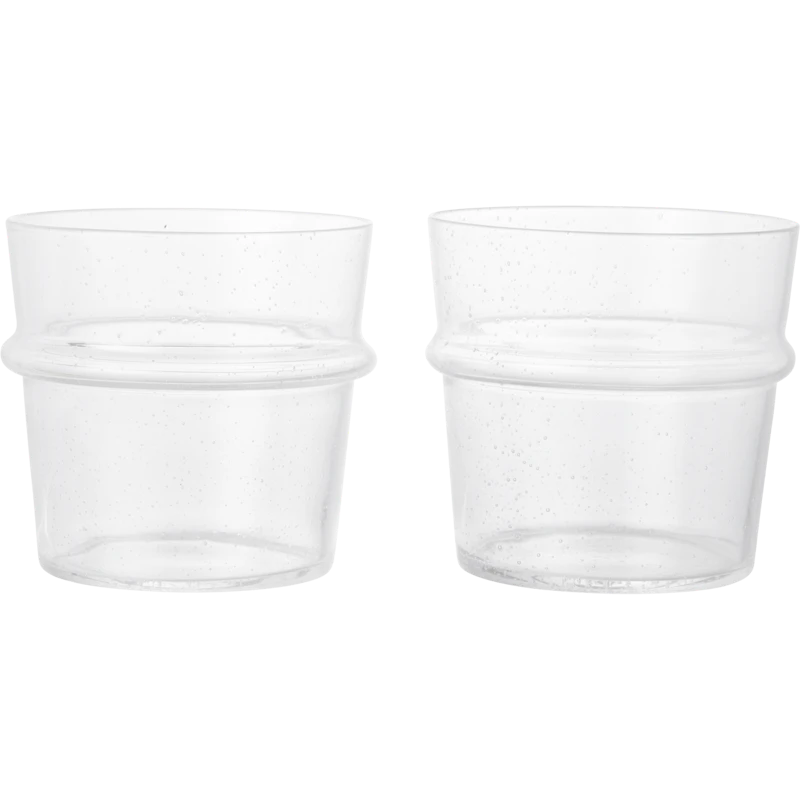 Boya Glas Låg 2-pack, Klar