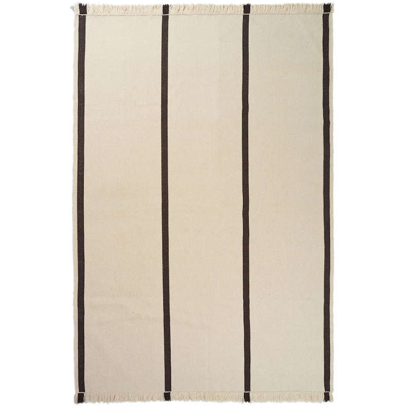 Calm Kelim Matta 200x300 cm Off-white / Kaffe