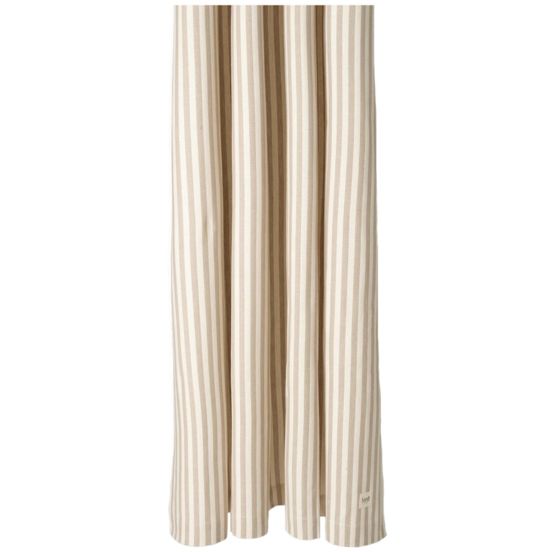 Chambray Duschdraperi 160x205 cm, Off-white/Sand