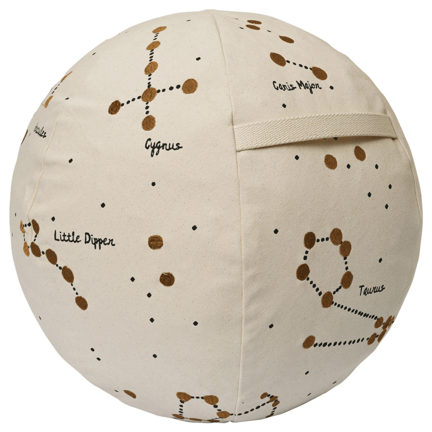 Ferm Living Constellation Sittpuff Beige - Sitts&auml;ckar & Sittpuffar Ekologisk Bomull Beige - 1104273066