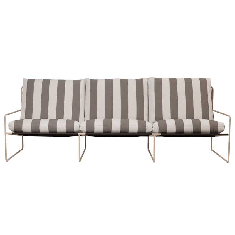 Desert 3-Sitssoffa, Kashmir / Stripe