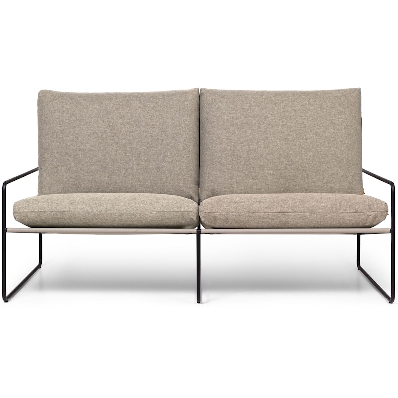 Desert Dolce Soffa Dark Sand / Svart, 2-Sits