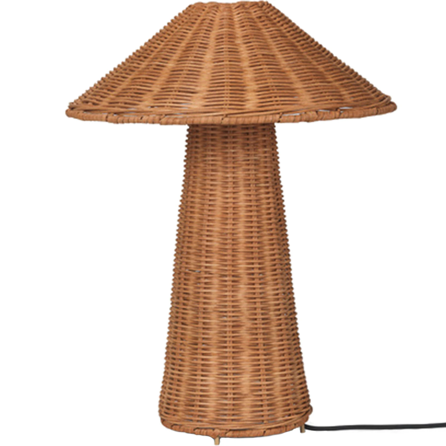 Ferm Living Dou Bordslampa Natural - Bordslampor Rotting Natural - 1104268044