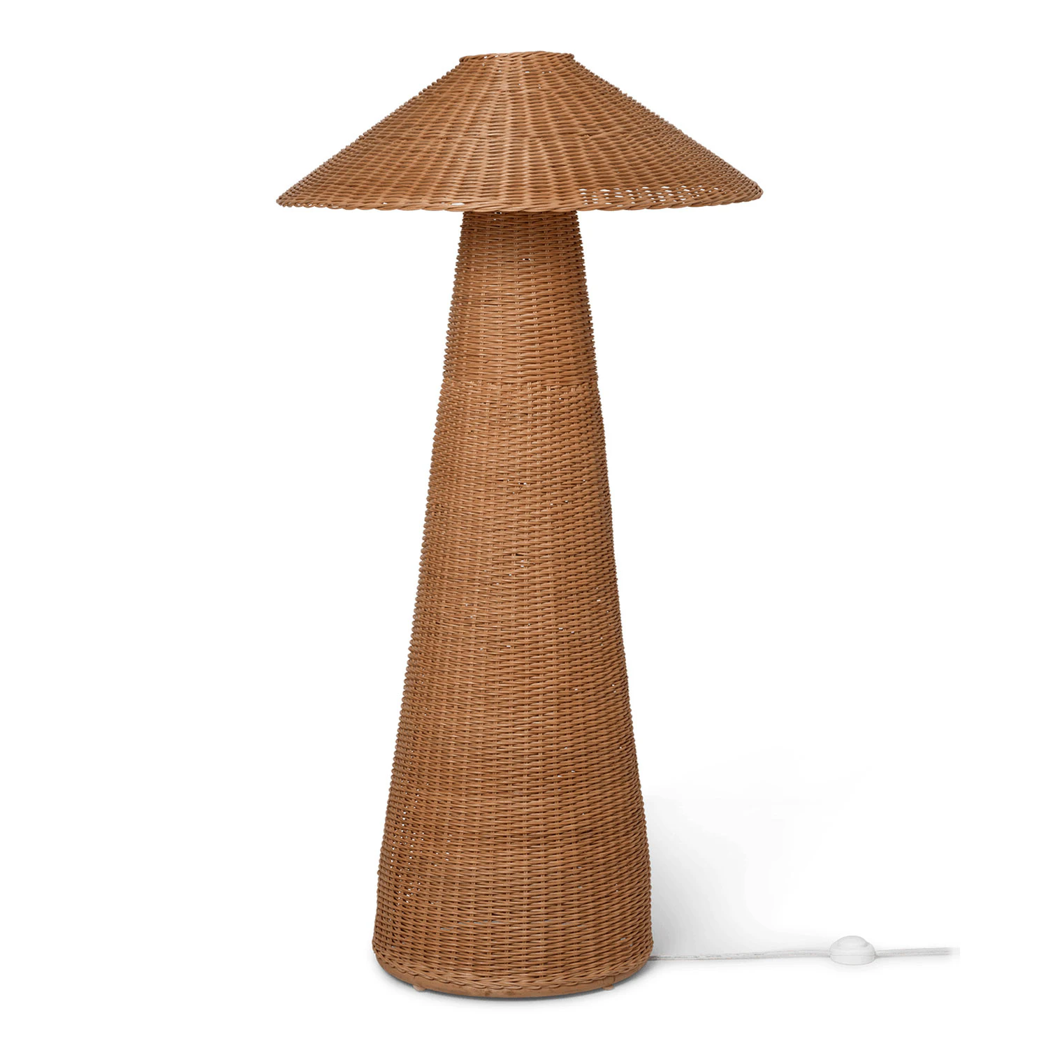 Ferm Living Dou Golvlampa Natural - Golvlampor Rotting Natural - 1104263915