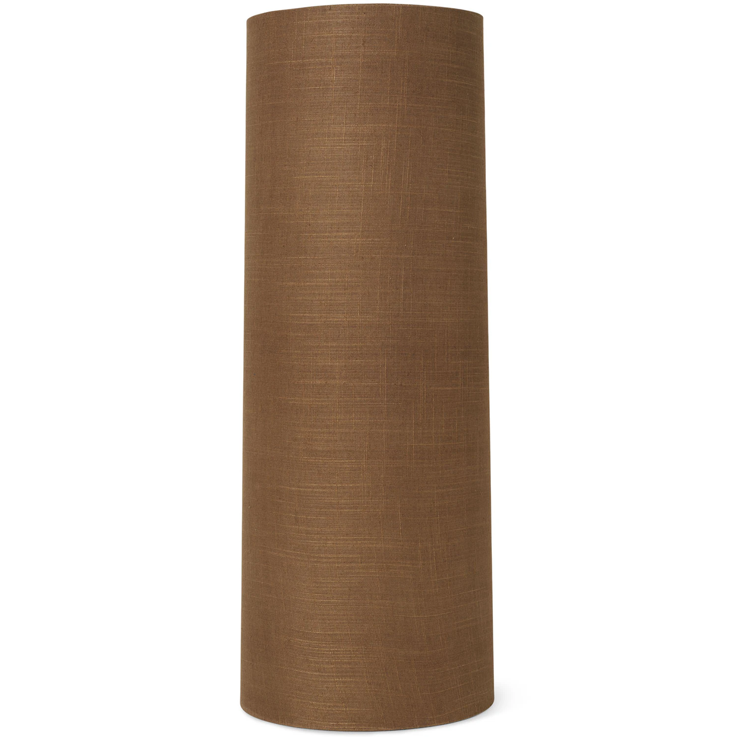 Ferm Living Hebe Lampeskærm Mellem/stor Brun - Lampskärmar Linne Curry - 100356302