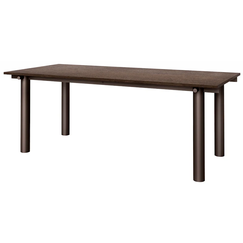 Atura Matbord 90x200 cm, Dark Chocolate / Mörkbetsad Ek