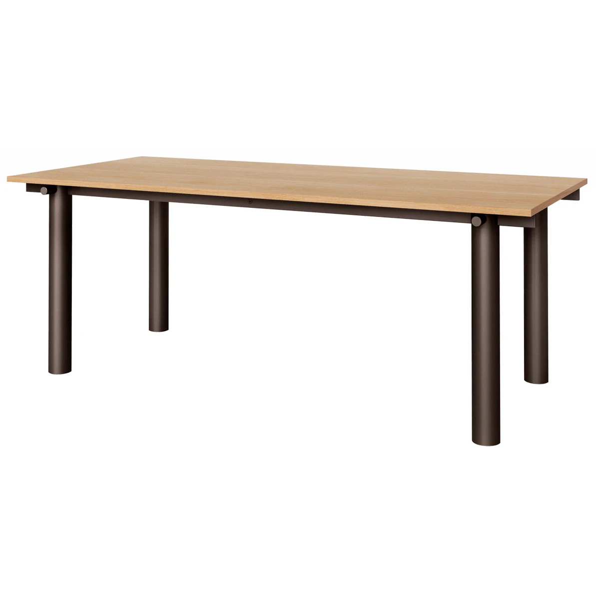 Ferm Living Atura Matbord 90x200 Cm Dark Chocolate / Ekfan&eacute;r - Matbord & Barbord St&aring;l Ek - 1104273621