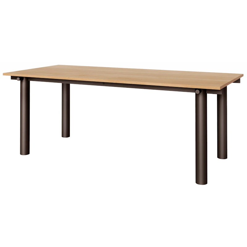 Atura Matbord 90x200 cm, Dark Chocolate / Ekfanér