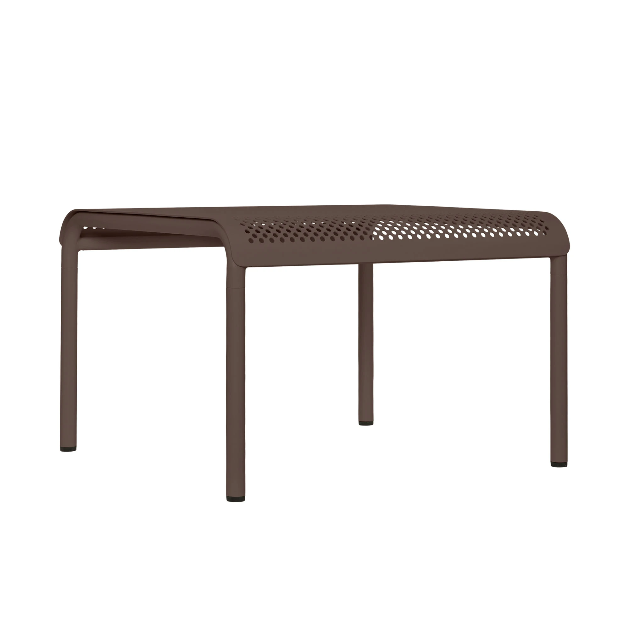 Ferm Living Dapple Soffbord 57x57 Cm Dark Chocolate - Sidobord & Sm&aring;bord Elektrogalvaniserat St&aring;l Dark Chocolate - 1104271796